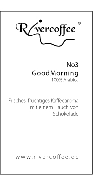 No3, ein Kaffee fr den frischen Start in den Tag.  