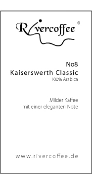 No8, ein klassischer, eleganter Kaffee  mit  Ursprngen aus  Brasilien  und  thiopien. 